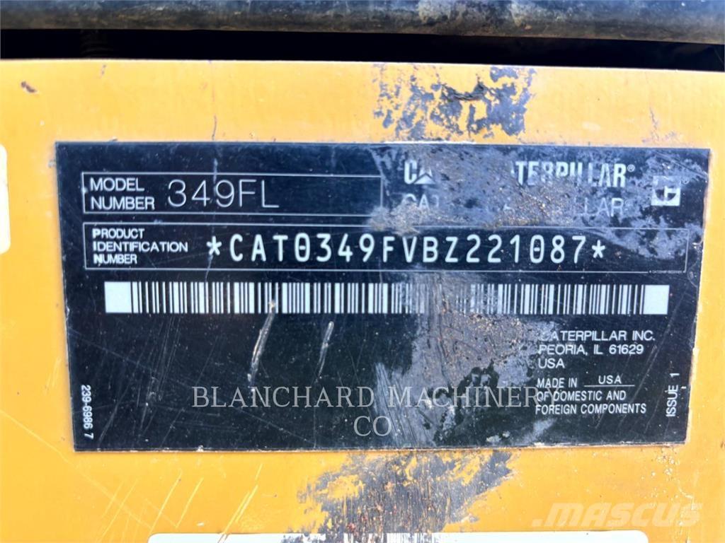 CAT 349F Telakaivukoneet