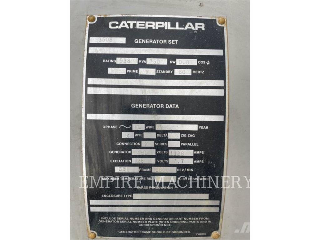 CAT 3508 Dieselgeneraattorit