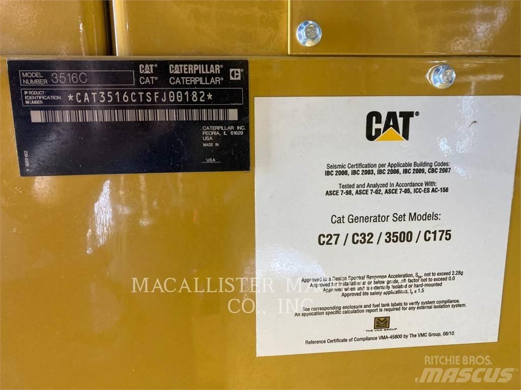 CAT 3516 C Dieselgeneraattorit