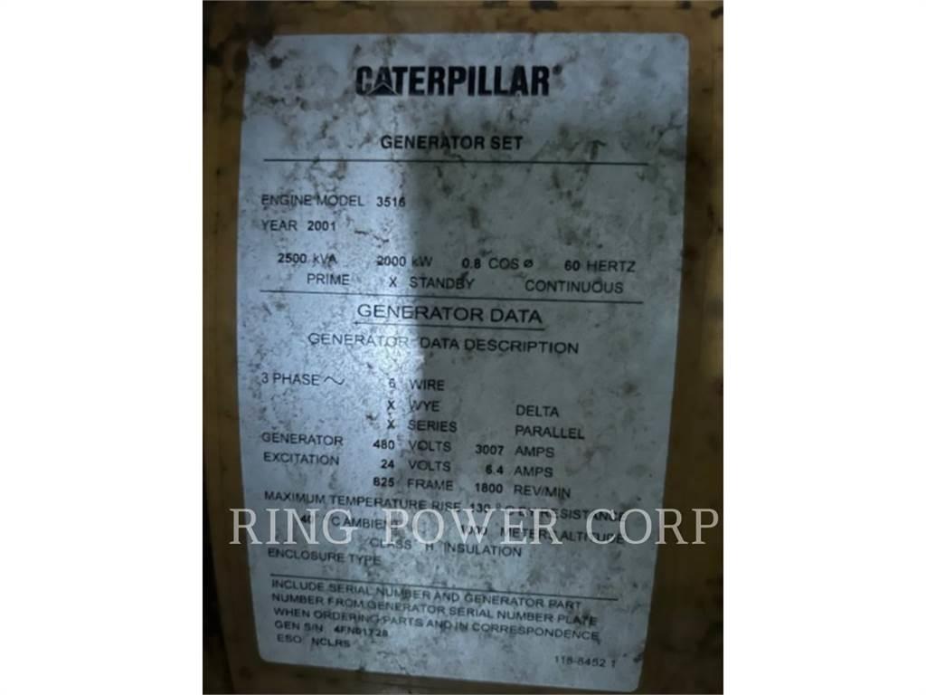 CAT 3516B Dieselgeneraattorit