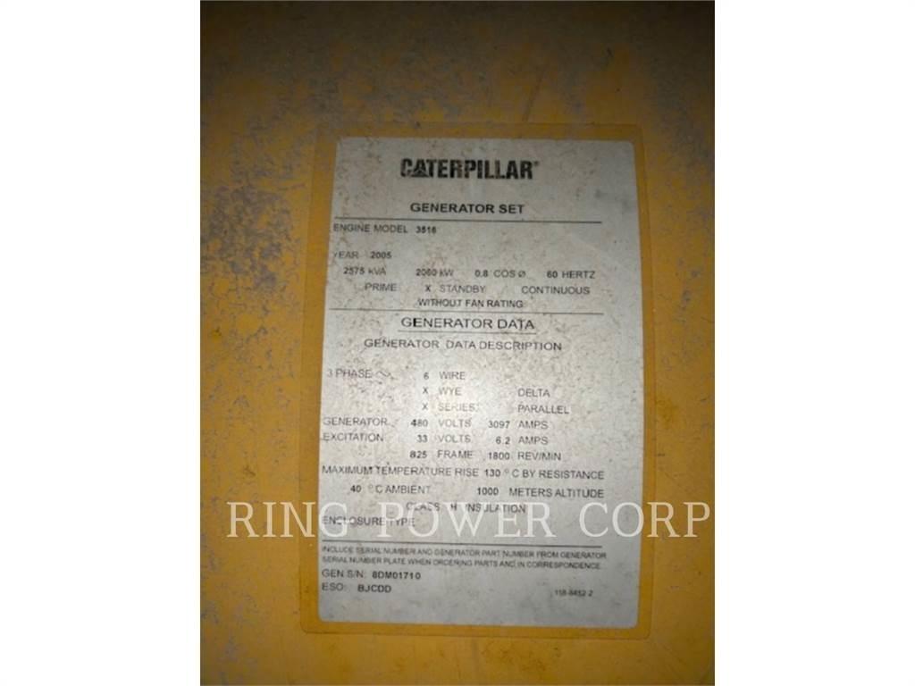 CAT 3516B Dieselgeneraattorit