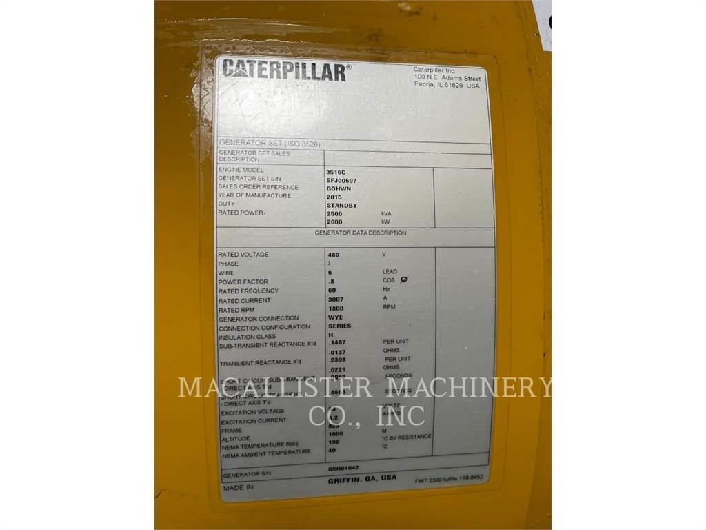 CAT 3516C Dieselgeneraattorit