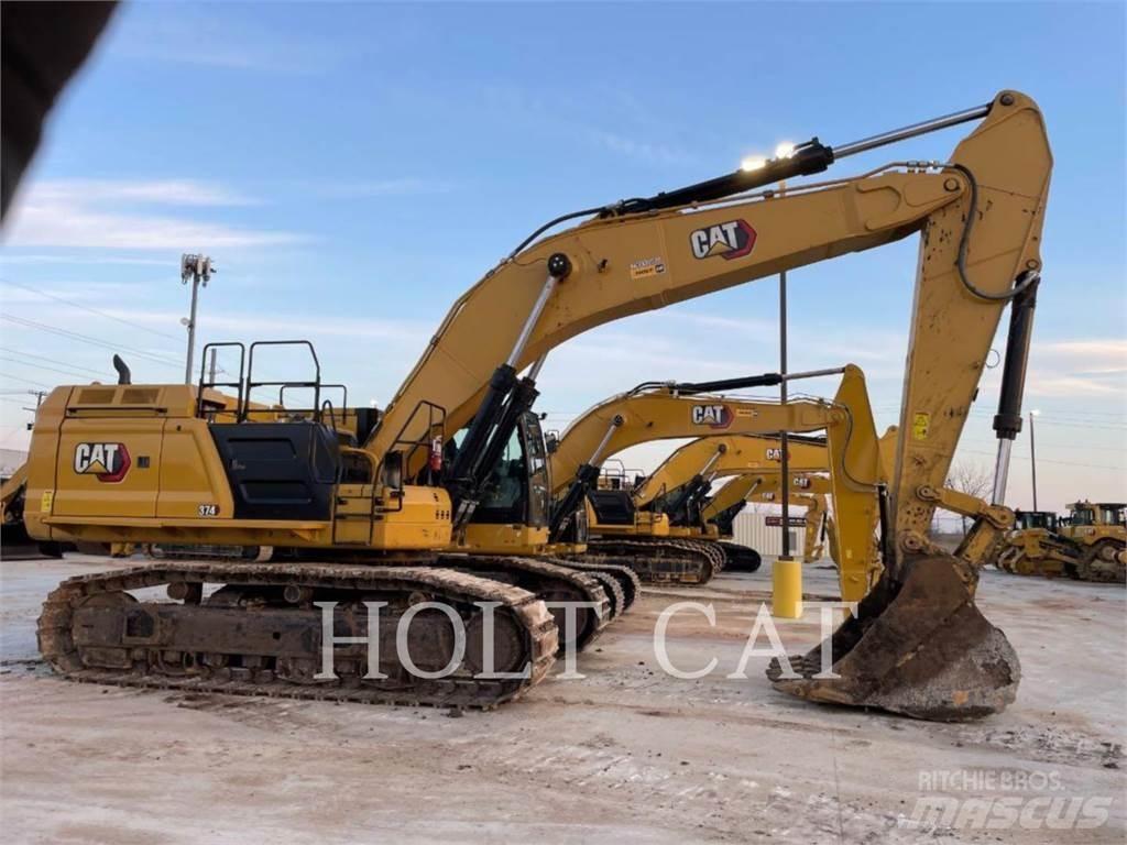 CAT 374 Telakaivukoneet