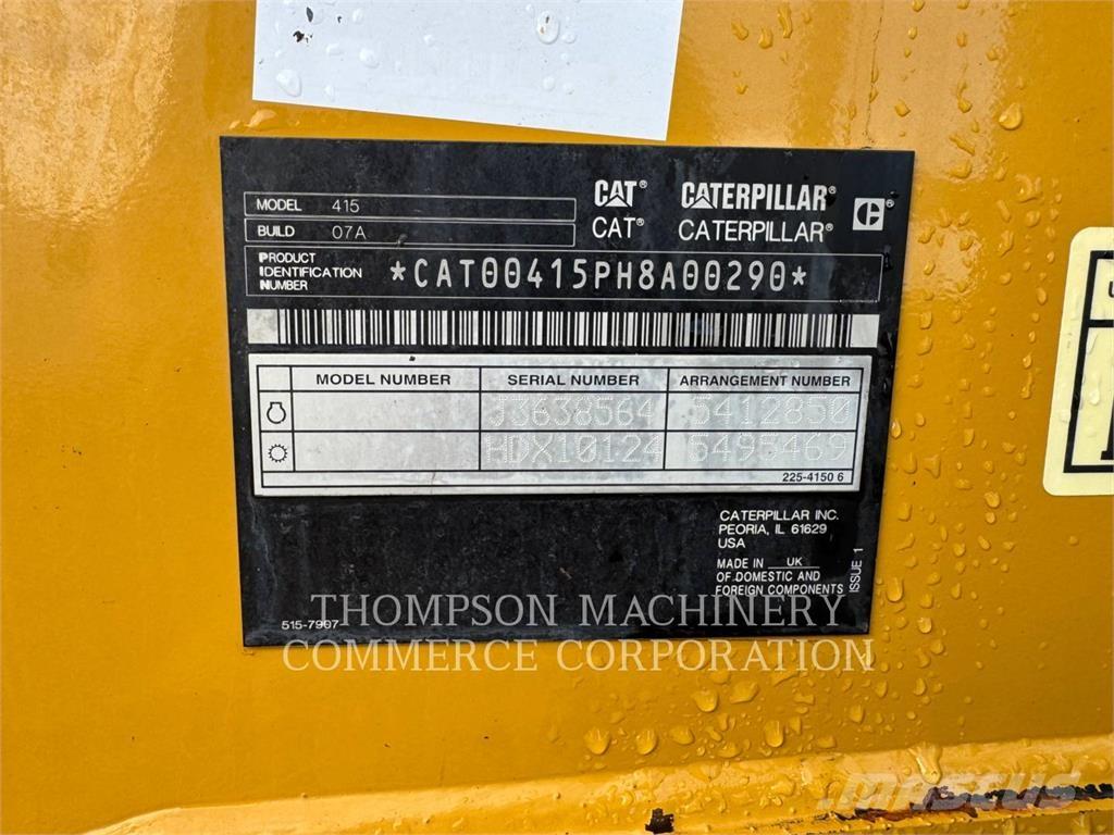 CAT 415 Kaivurikuormaajat