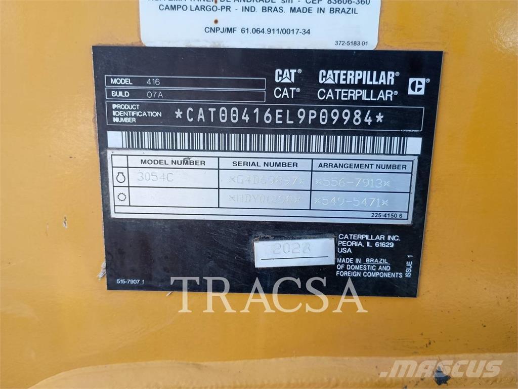 CAT 416 Kaivurikuormaajat