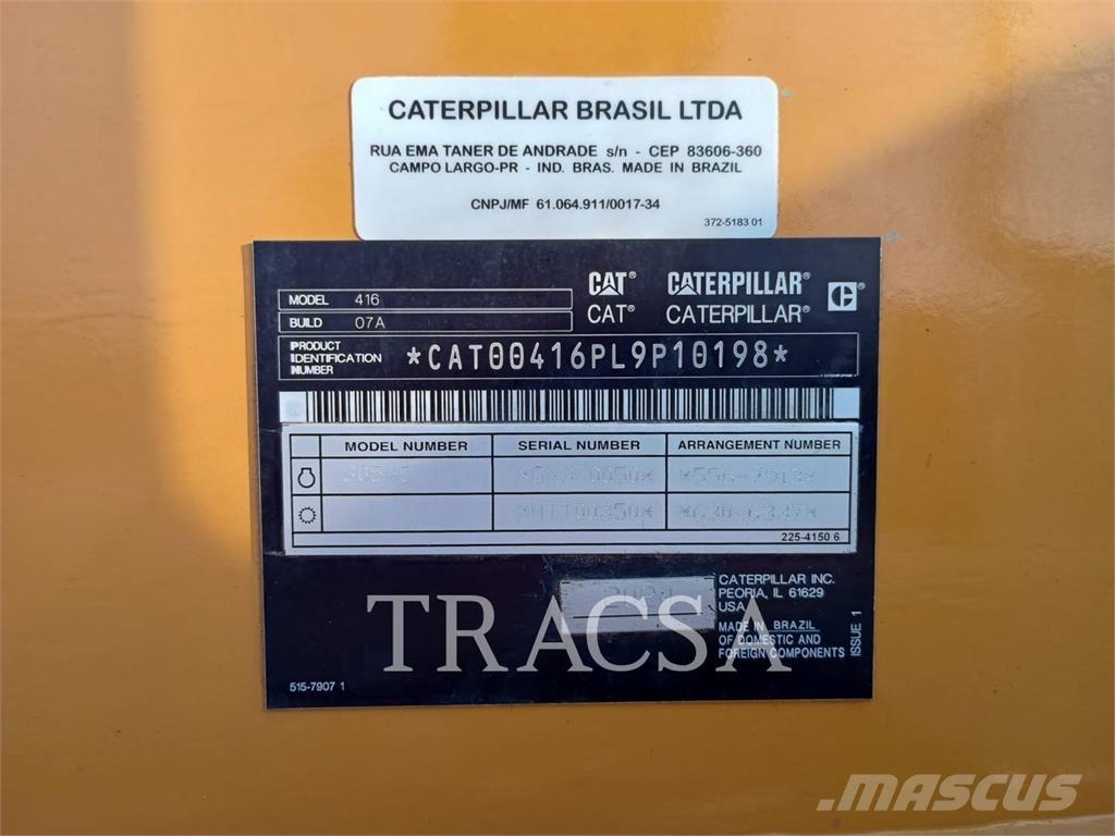CAT 416 Kaivurikuormaajat