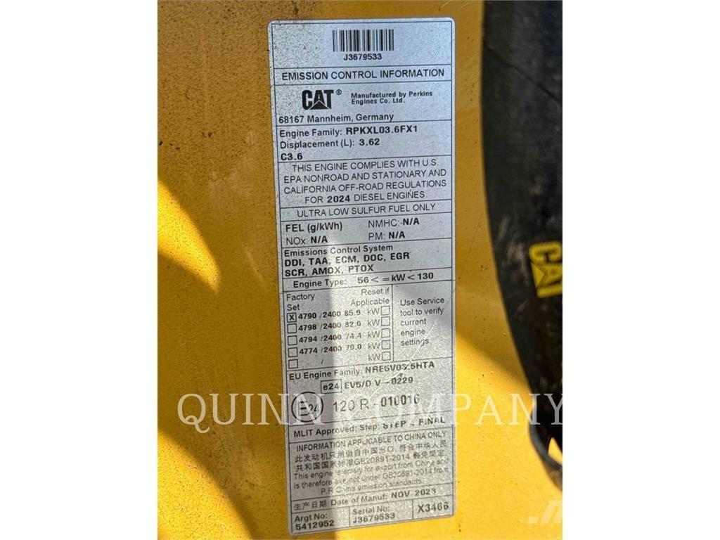 CAT 416 Kaivurikuormaajat