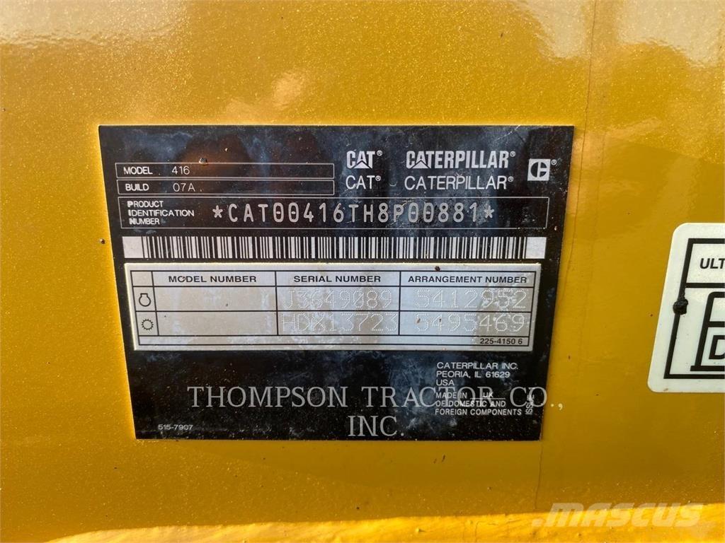 CAT 416 Kaivurikuormaajat