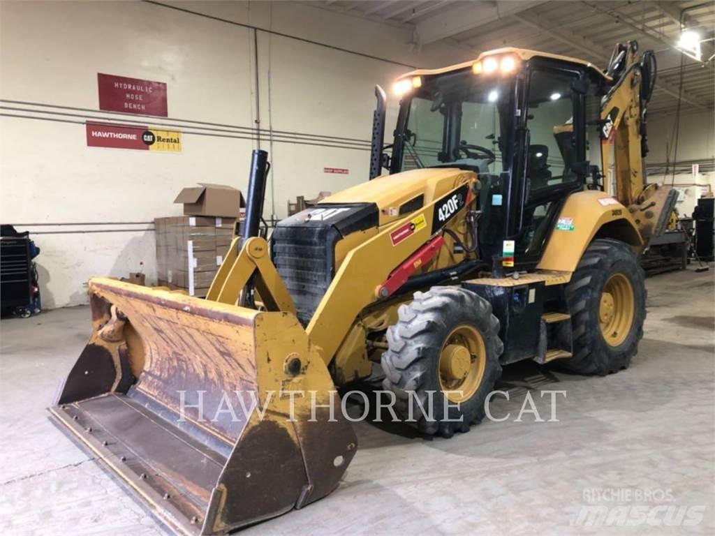 CAT 420F2 CAB Kaivurikuormaajat