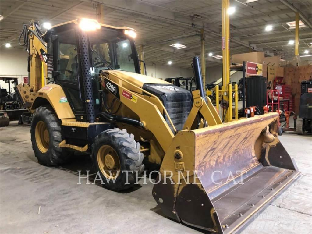CAT 420F2 CAB Kaivurikuormaajat