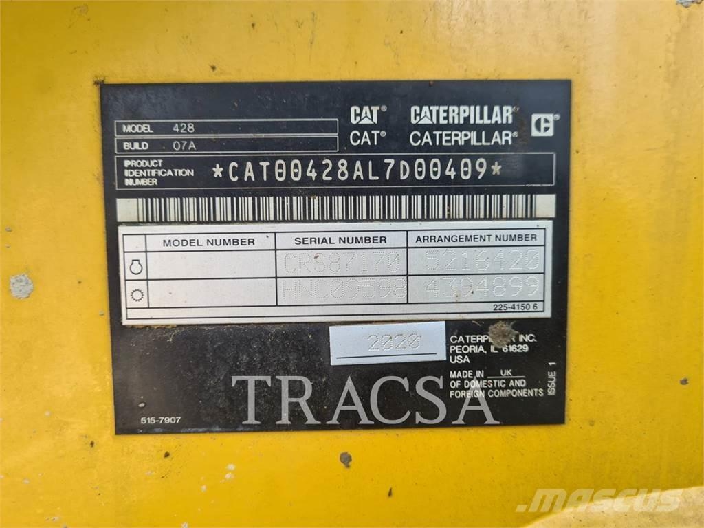CAT 428 Kaivurikuormaajat