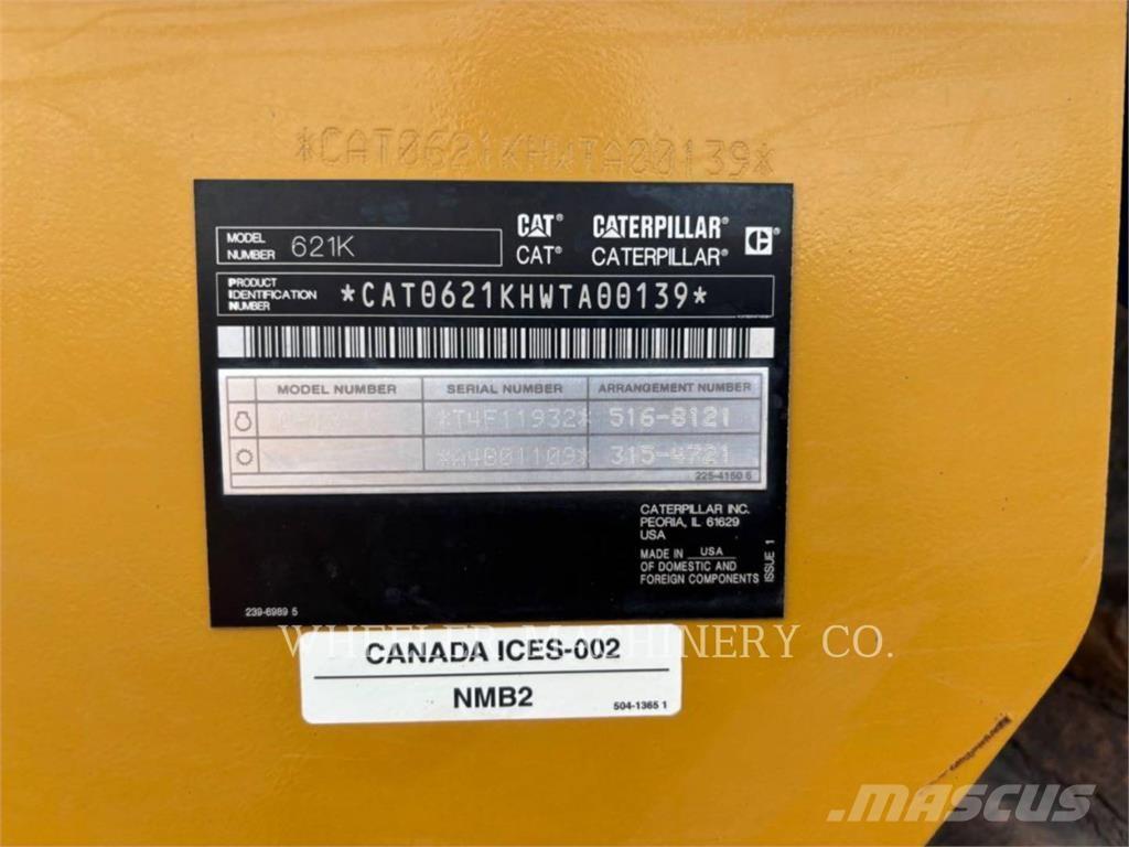 CAT 621K Kaavinvaunut