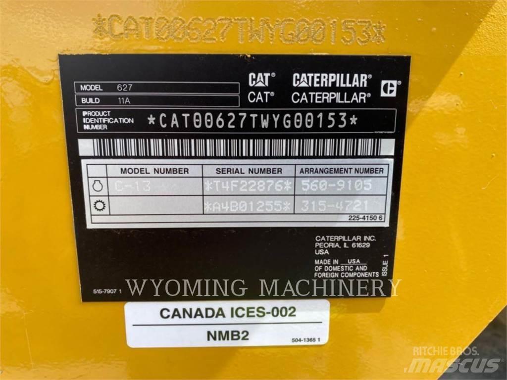 CAT 627 Kaavinvaunut