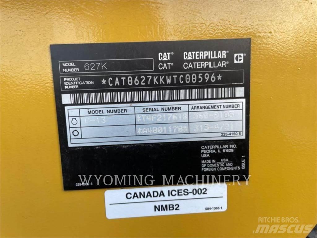 CAT 627K Kaavinvaunut