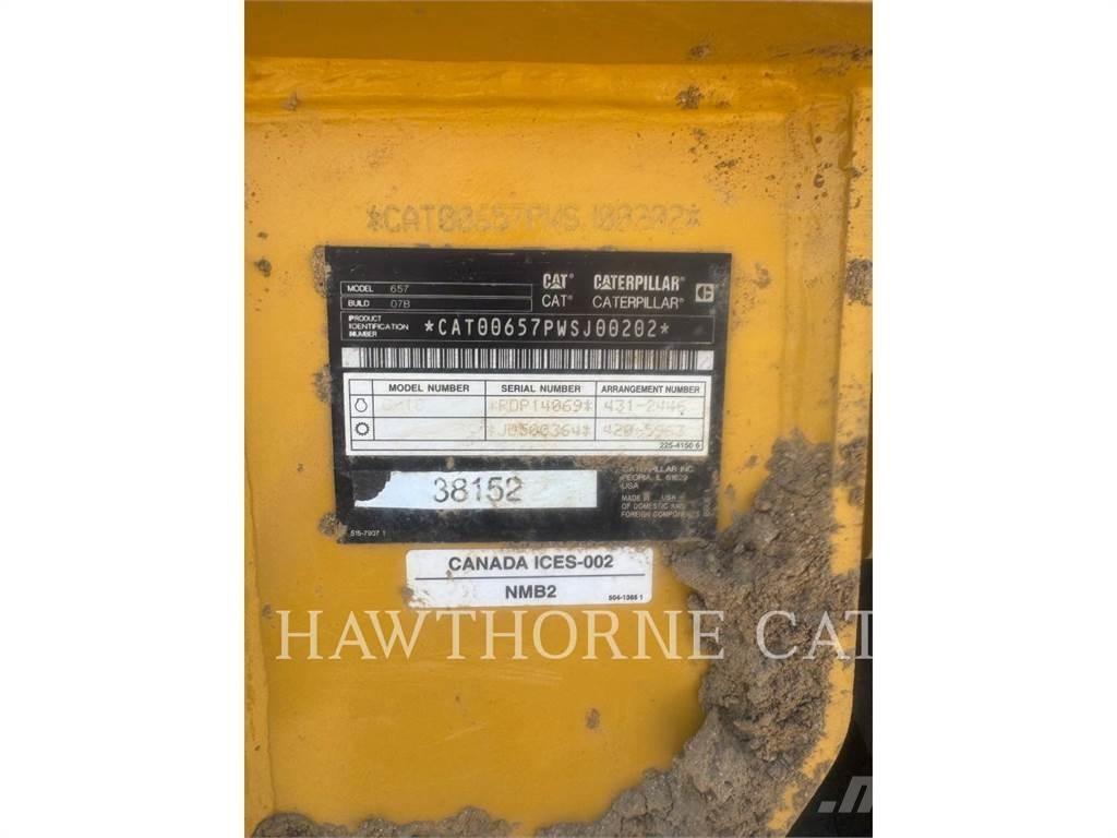 CAT 657 Kaavinvaunut