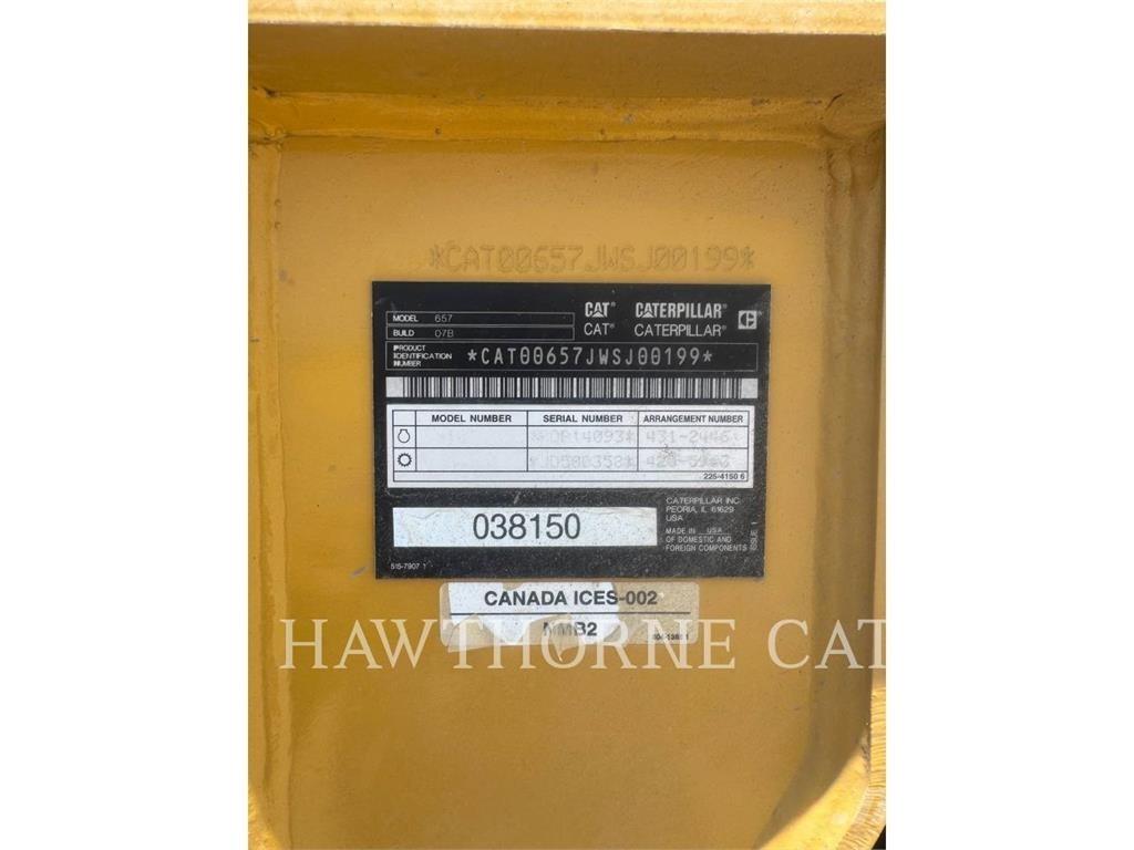 CAT 657 Kaavinvaunut