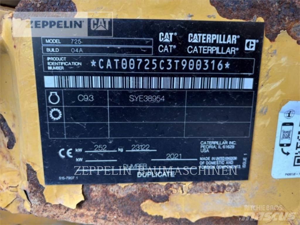 CAT 725-04A Dumpperit