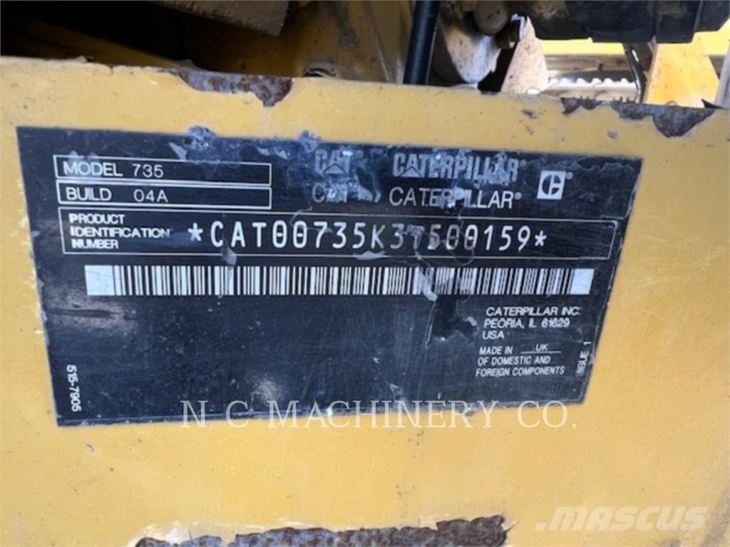 CAT 735 Dumpperit