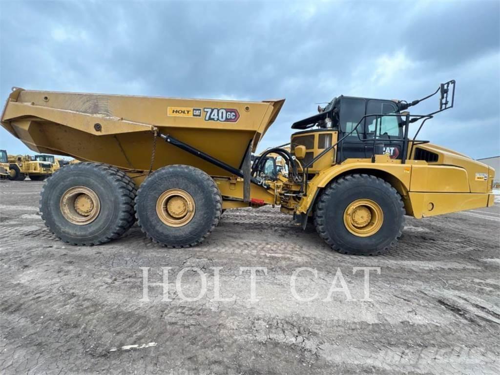 CAT 740GC Pyöräkuormaajat