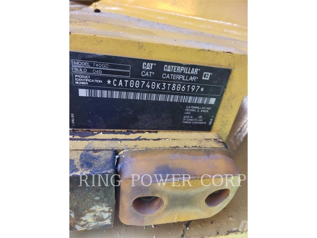 CAT 740GCTG Dumpperit