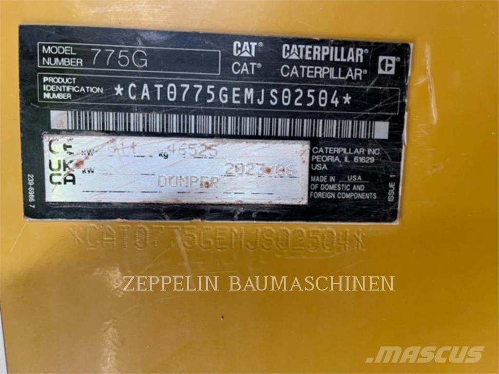 CAT 775G Dumpperit