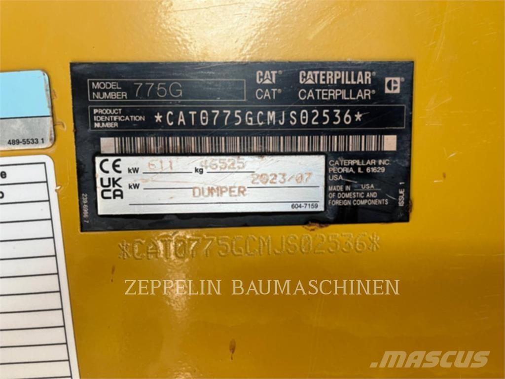 CAT 775G Dumpperit