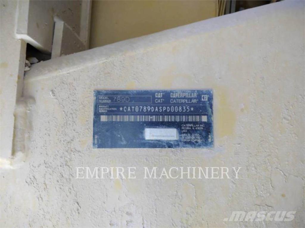 CAT 789D Dumpperit