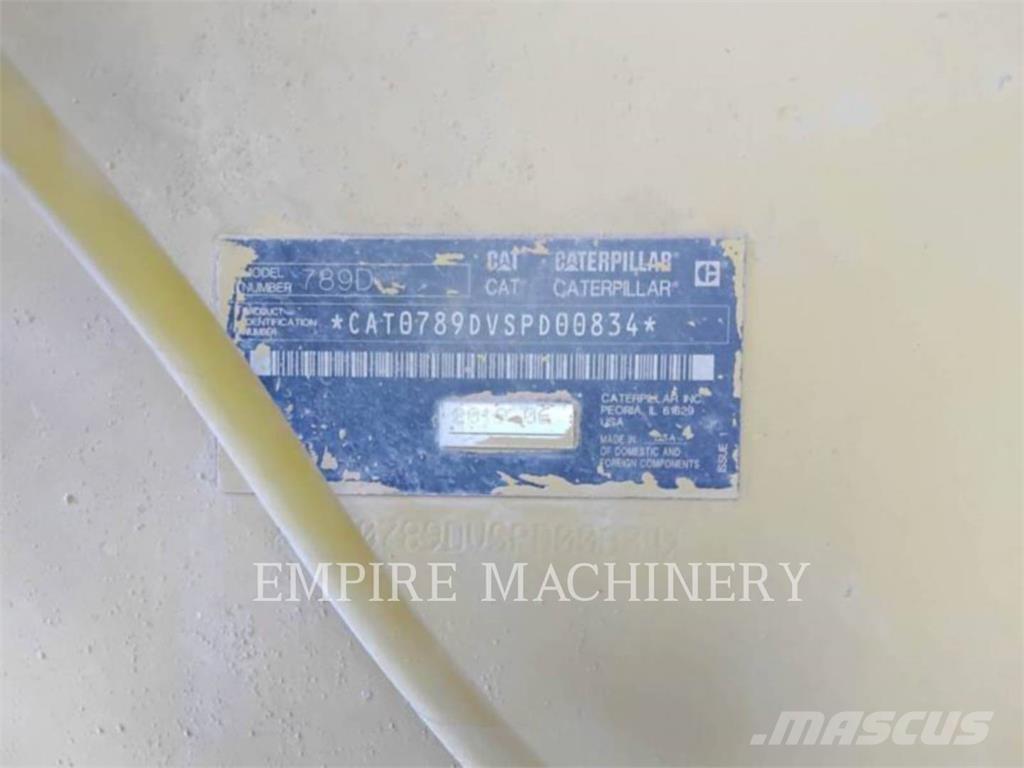CAT 789D Dumpperit
