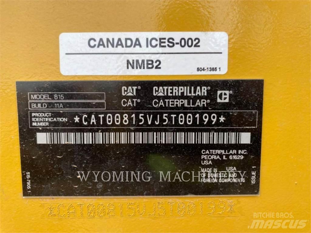 CAT 815 Tiivistyskoneet