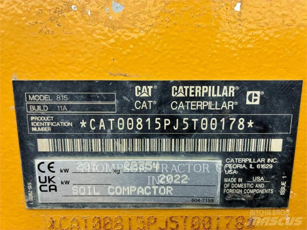 CAT 815 Tiivistyskoneet