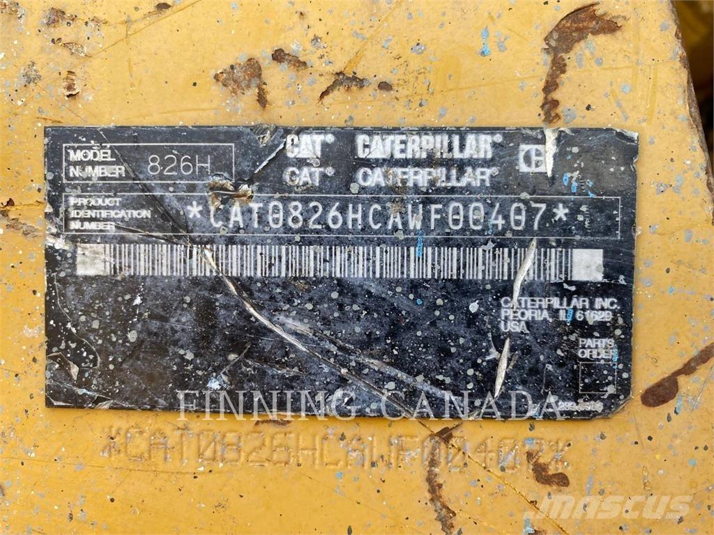 CAT 826H Tiivistyskoneet