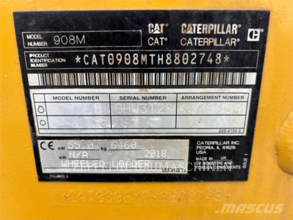 CAT 908M Pyöräkuormaajat