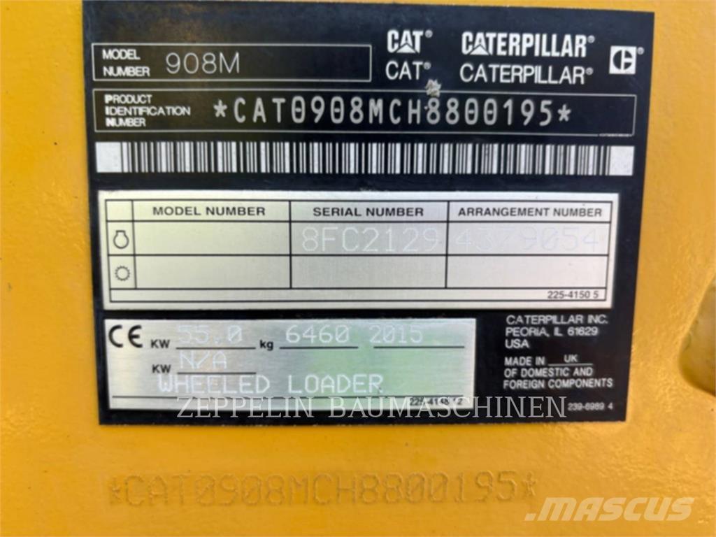 CAT 908M Pyöräkuormaajat