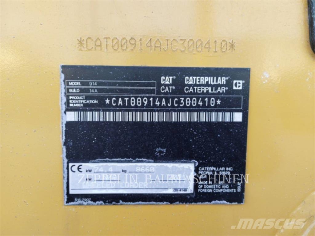 CAT 914-14A Pyöräkuormaajat