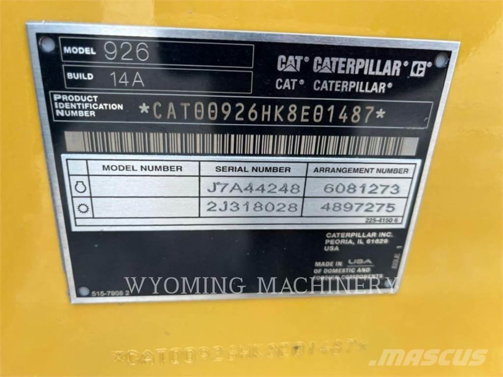 CAT 926 Pyöräkuormaajat