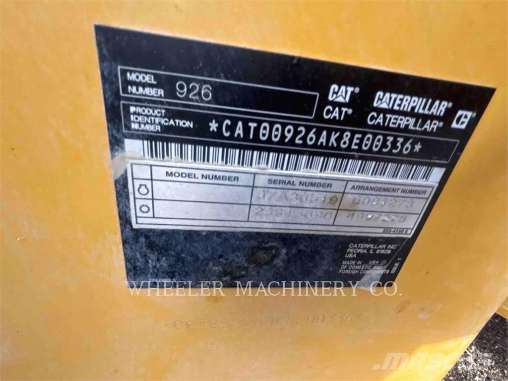 CAT 926 QC Pyöräkuormaajat