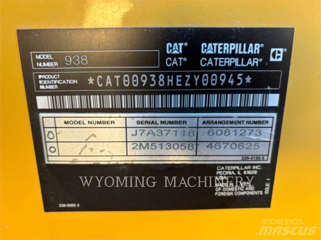 CAT 938 Pyöräkuormaajat