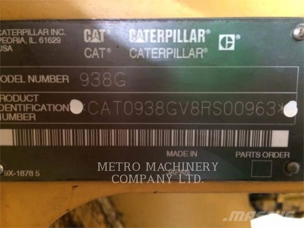 CAT 938G Pyöräkuormaajat