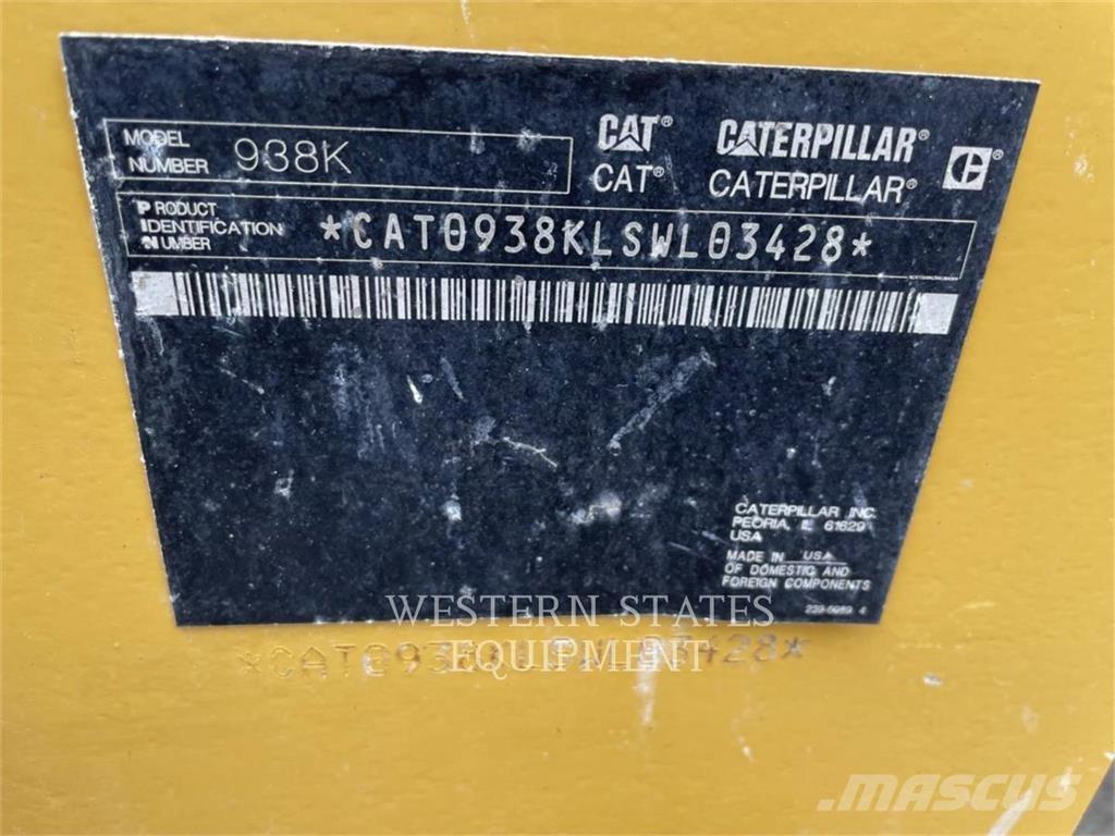 CAT 938K Pyöräkuormaajat