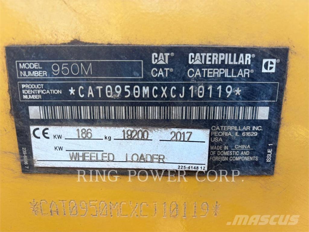 CAT 950MQC Pyöräkuormaajat