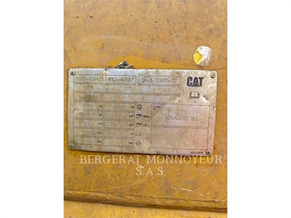 CAT 963 Telakuormaajat