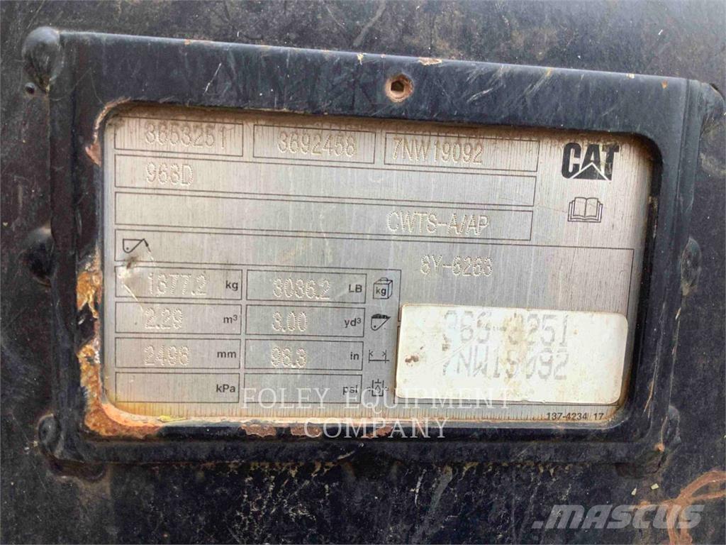 CAT 963K Telakuormaajat