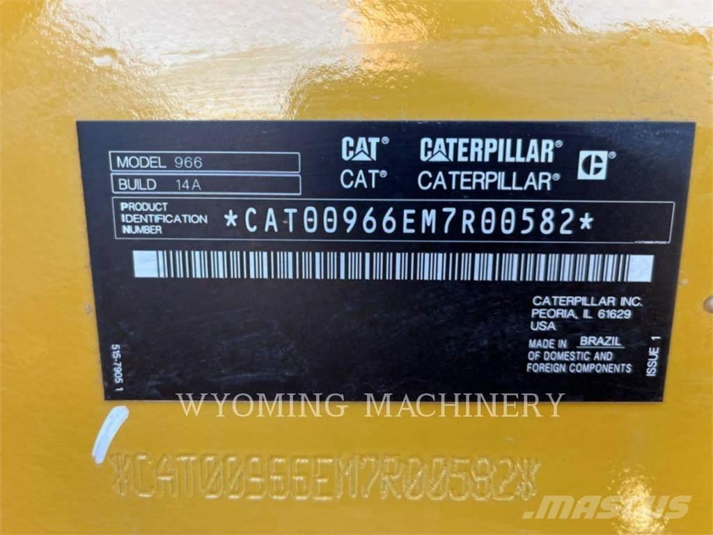 CAT 966 Pyöräkuormaajat