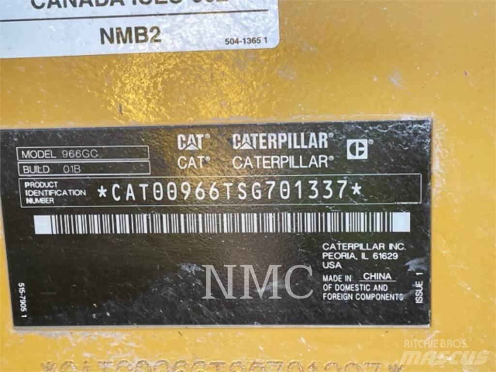 CAT 966 Pyöräkuormaajat
