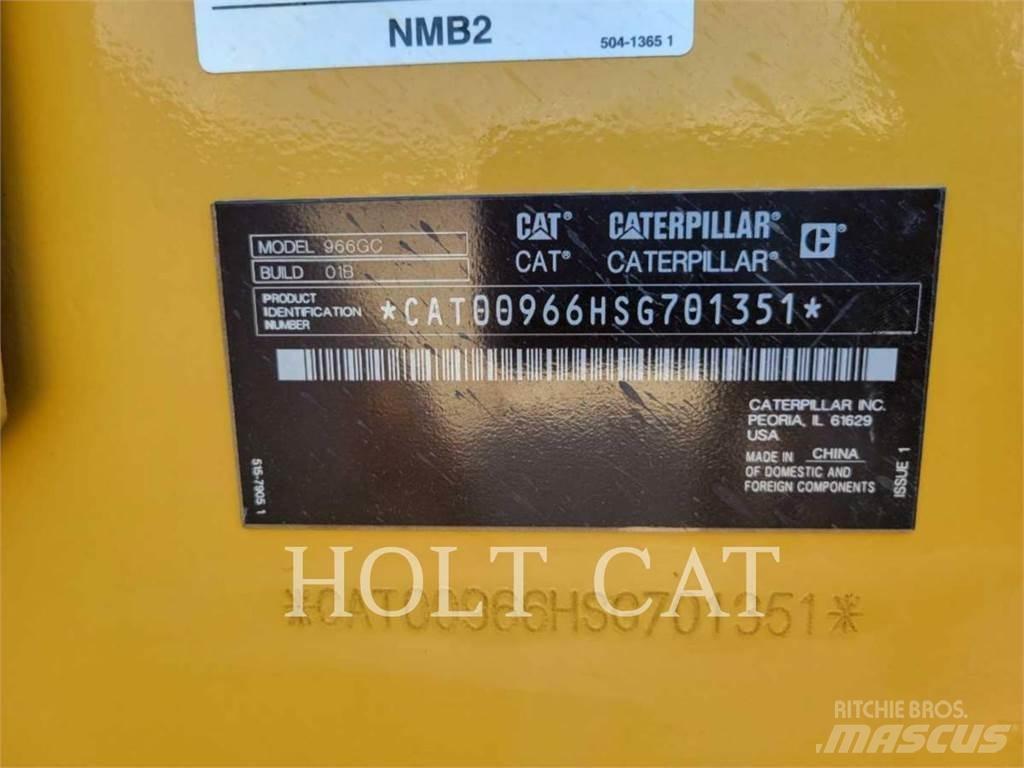 CAT 966GC QC Pyöräkuormaajat