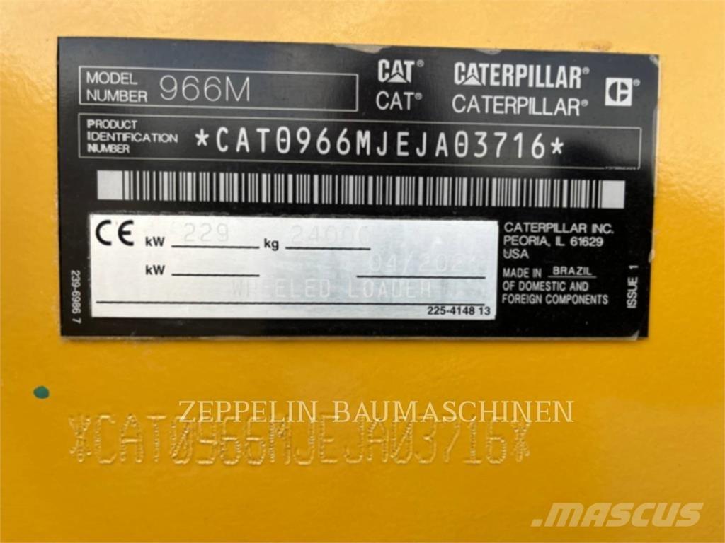 CAT 966M Pyöräkuormaajat