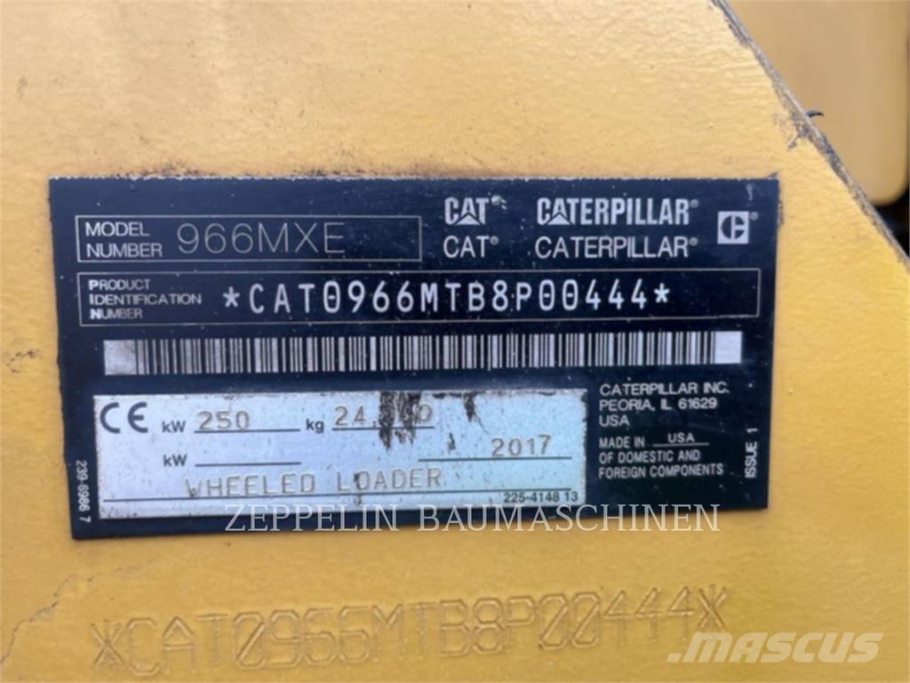 CAT 966MXE Pyöräkuormaajat