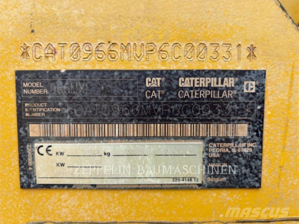 CAT 966MXE Pyöräkuormaajat