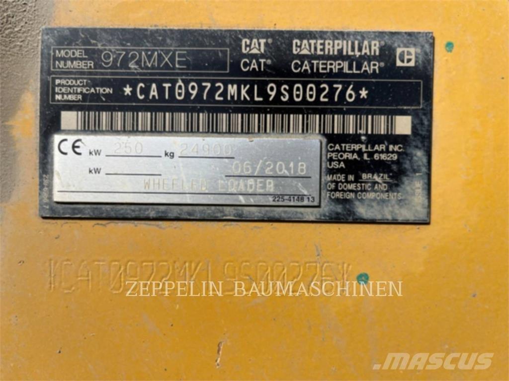 CAT 972MXE Pyöräkuormaajat
