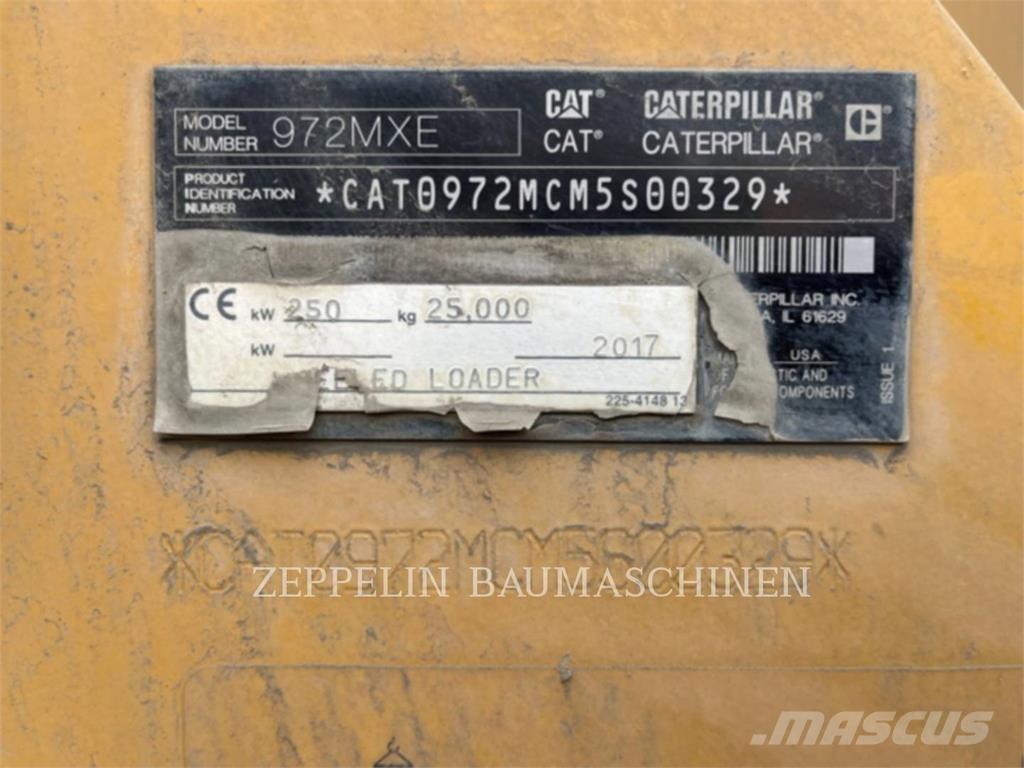 CAT 972MXE Pyöräkuormaajat